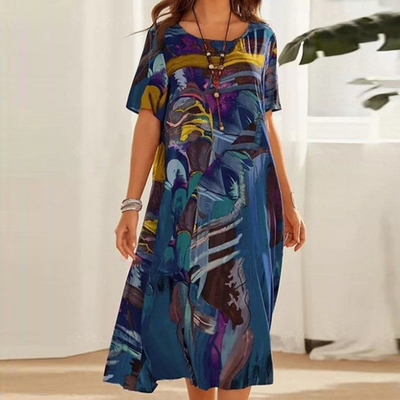 Joelle | Cómodo vestido floral