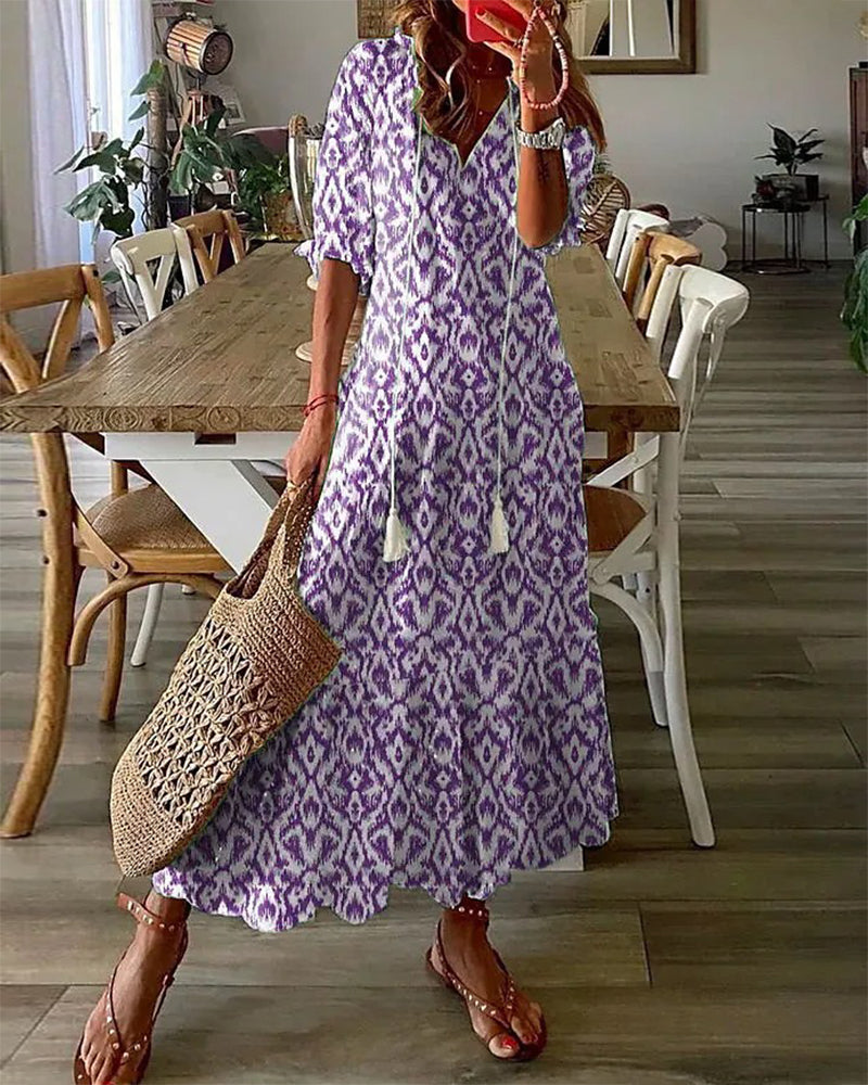 Vestido de mulheres compridas