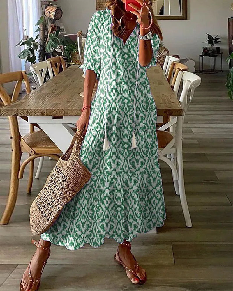 Vestido de mulheres compridas