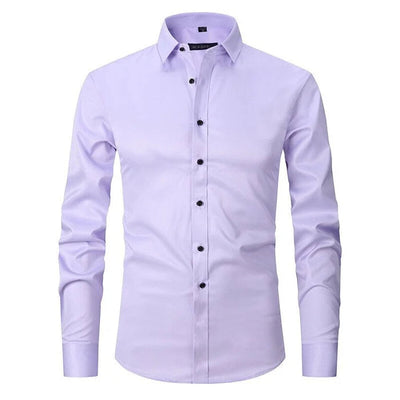 Lucas - camisa elástica resistente a rugas