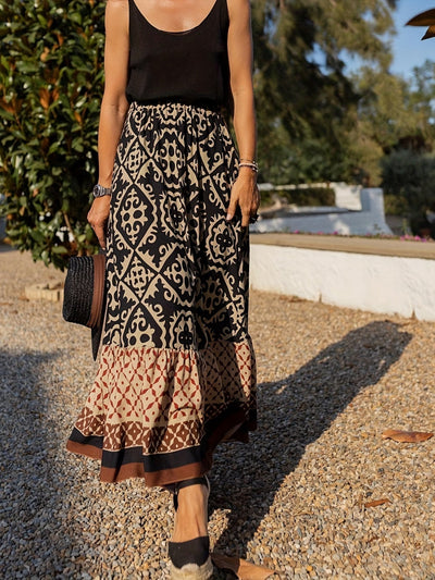 Aldara | Saia Boho de verão elegante para mulheres