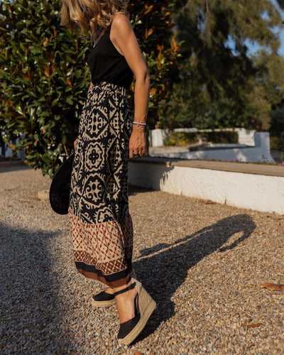 Aldara | Saia Boho de verão elegante para mulheres