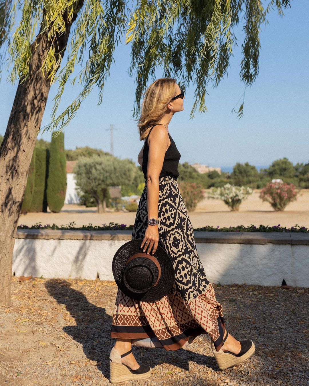 Aldara | Saia Boho de verão elegante para mulheres
