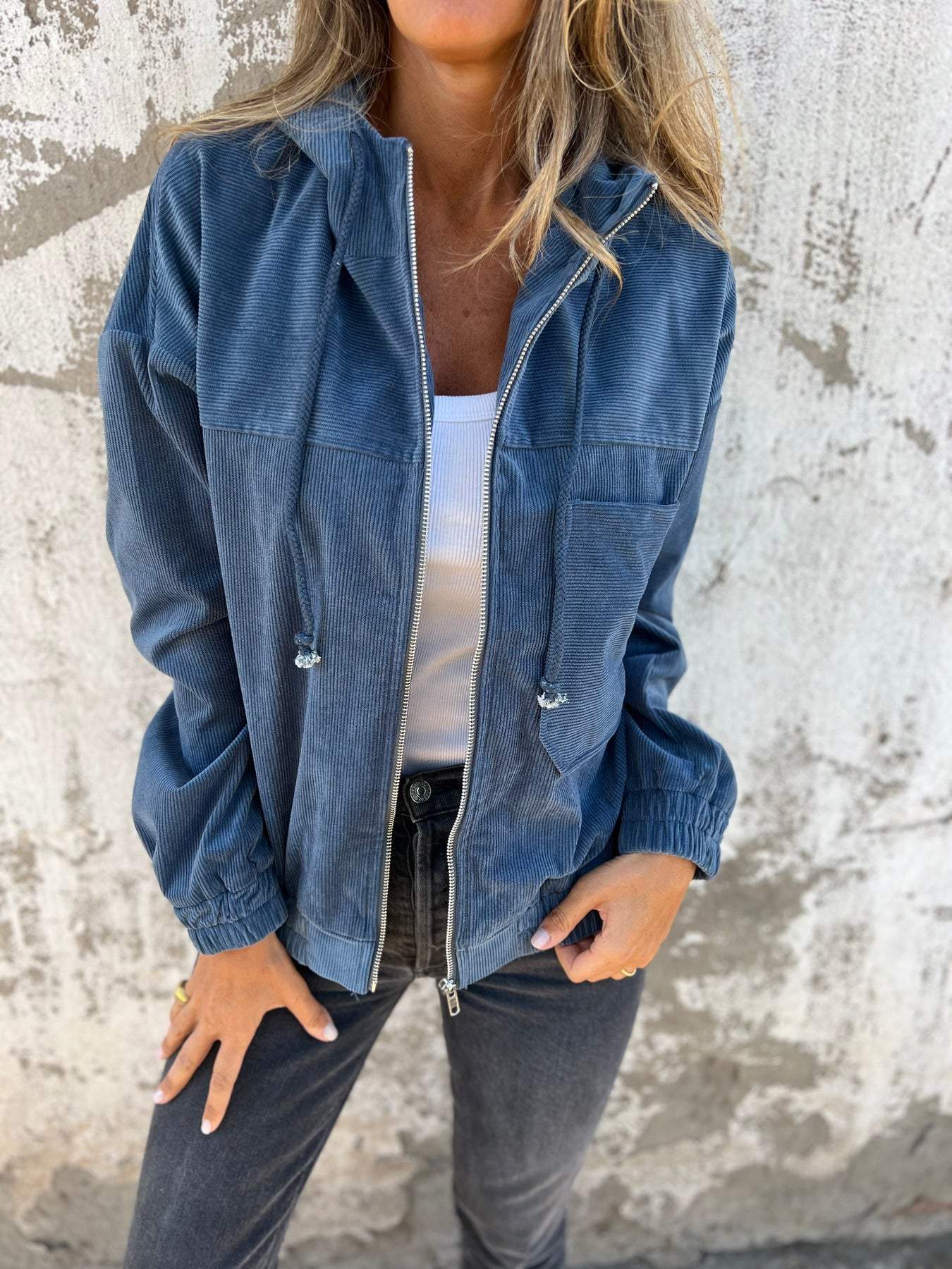 Cordjacke | Leicht und lässig | Ideal für die Übergangszeit