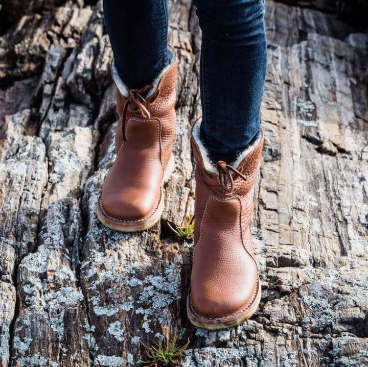 Botas de água de lã