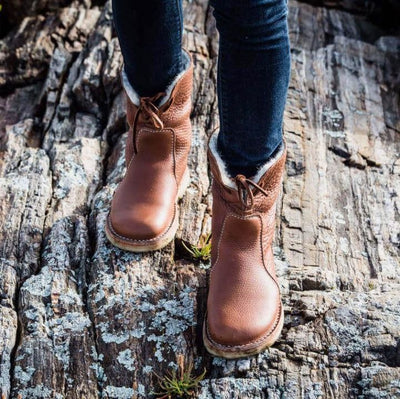 Botas de água de lã
