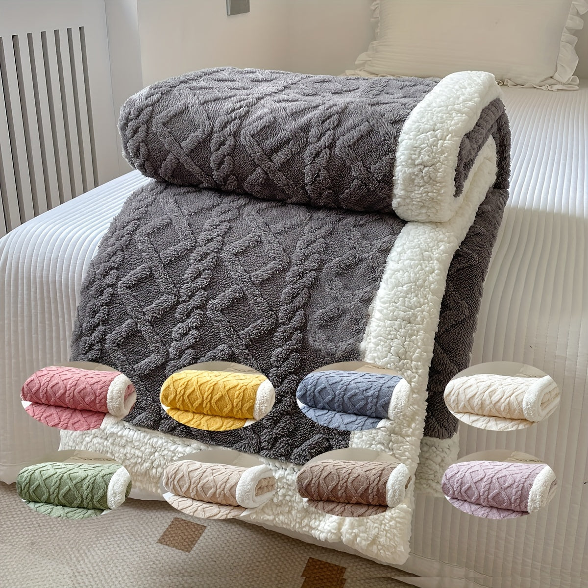 Cozynest - revestimento polar reversível -decke