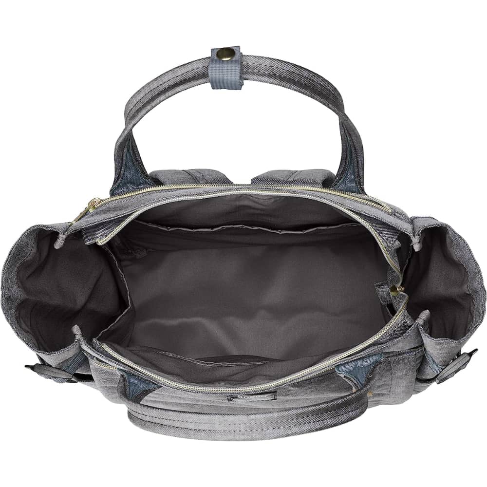 Bolsa e mochila multifuncionais - cinza, diário e viagem
