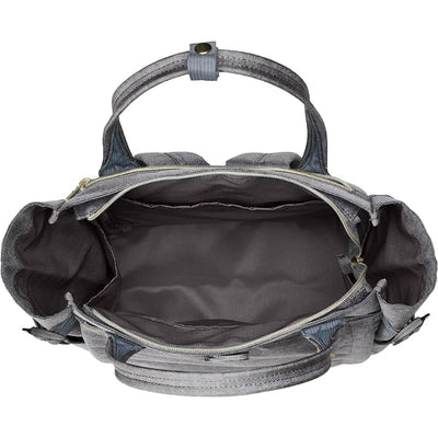 Bolsa e mochila multifuncionais - cinza, diário e viagem