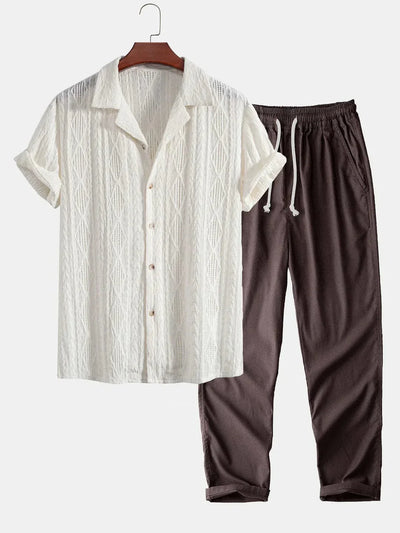 Camisa e calça de linho ariano