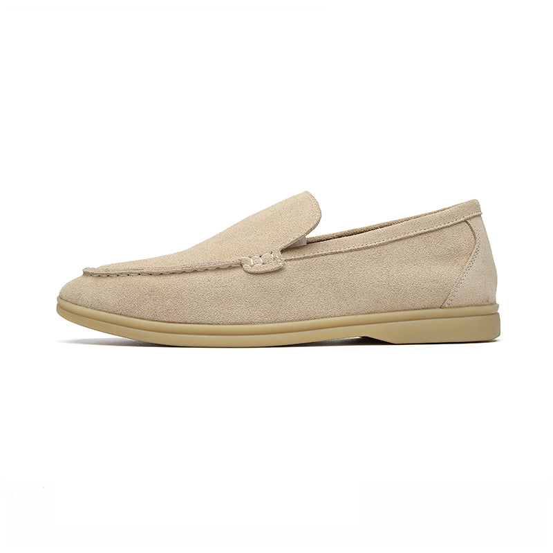 Mocassins exclusivos de camurça para o estilo de Milano