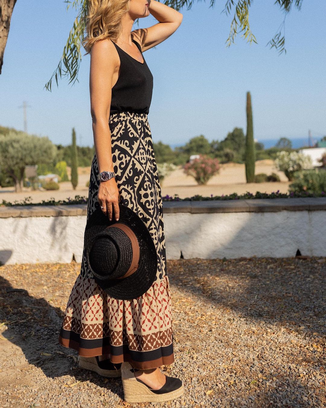 Aldara | Saia Boho de verão elegante para mulheres