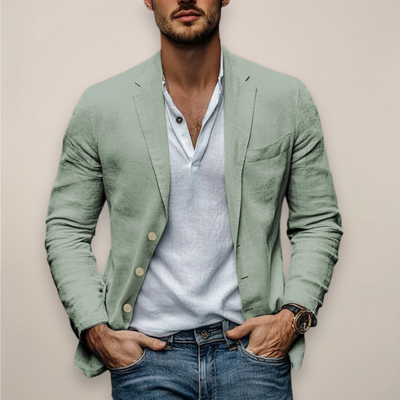 Blazer en lin pour homme : léger, confortable et élégant pour l'été