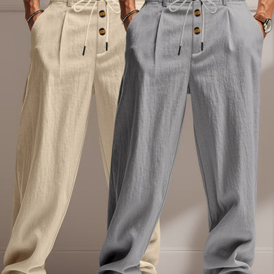 Pantalone rilassato di lusso: comfort e stile senza compromessi