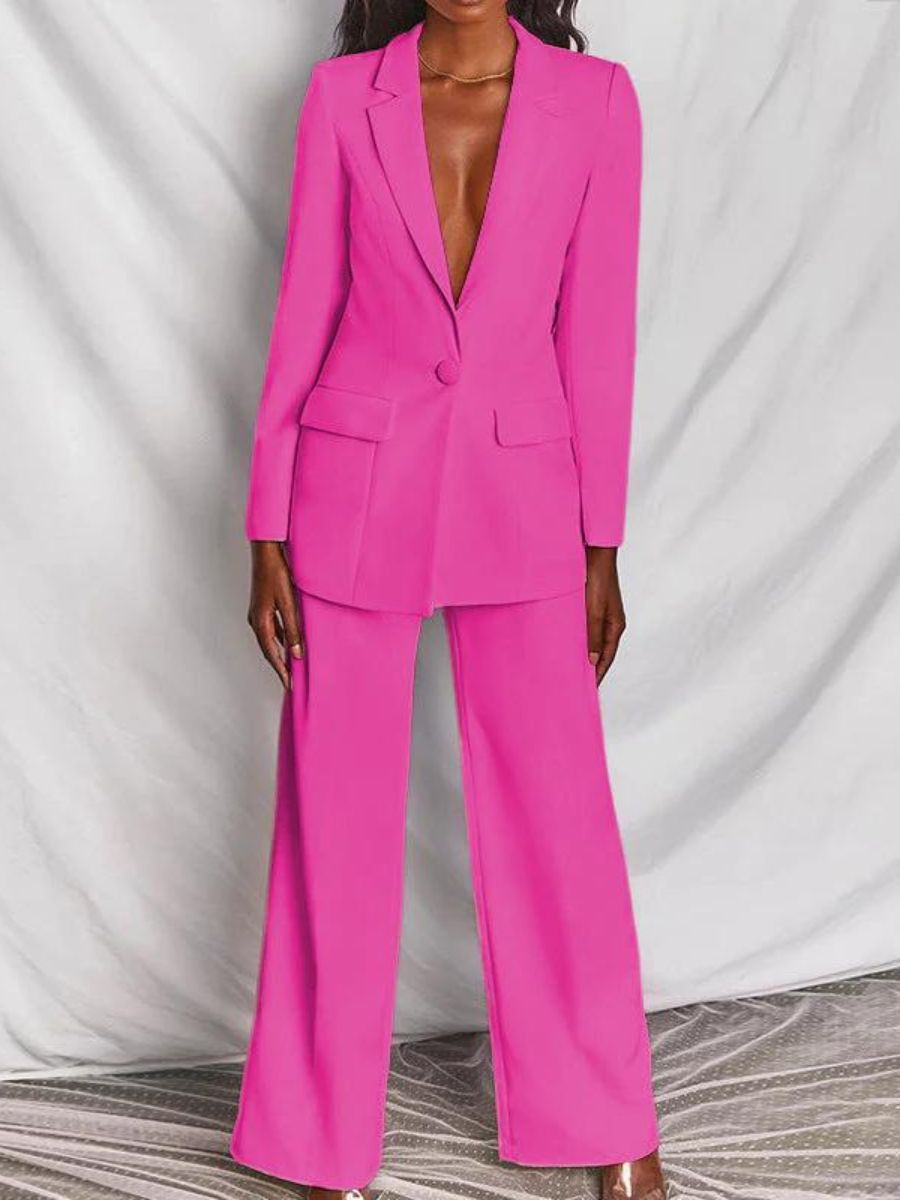 Traje clásico de mujer