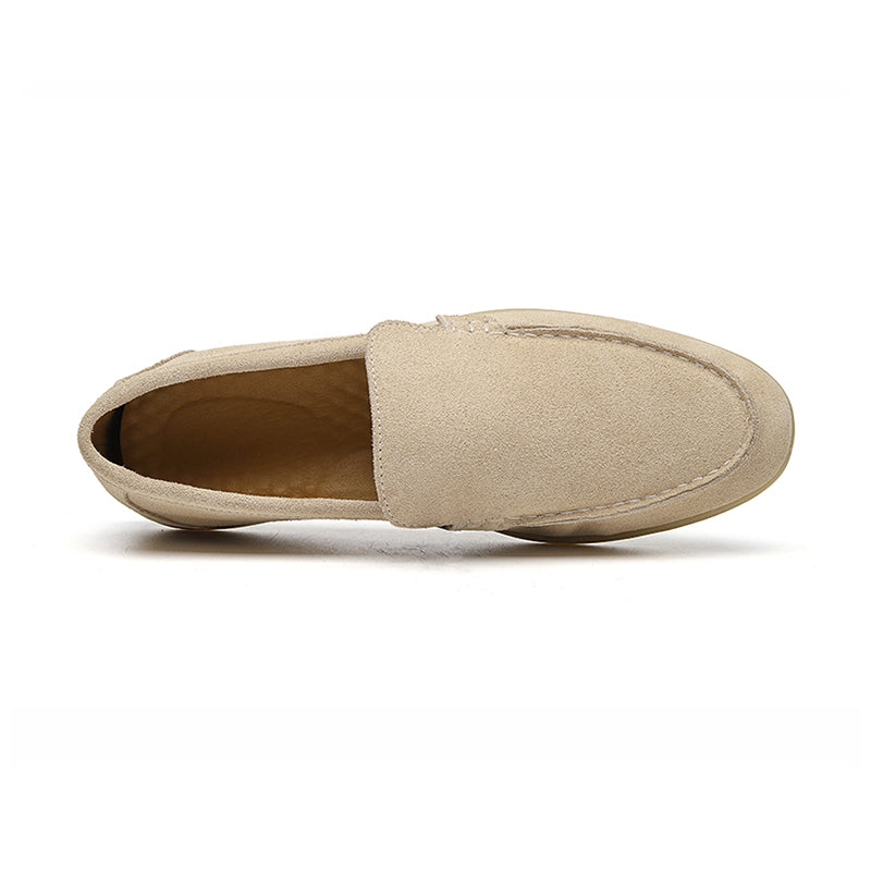 Mocassins exclusivos de camurça para o estilo de Milano