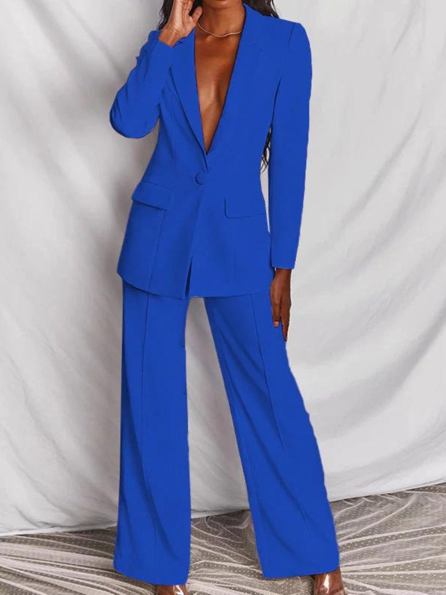 Traje clásico de mujer