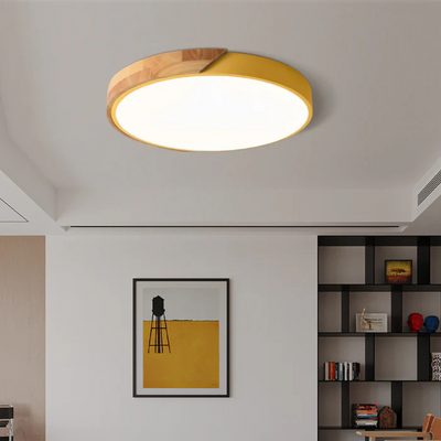 Delos - Lâmpada LED de LED de madeira escandinava