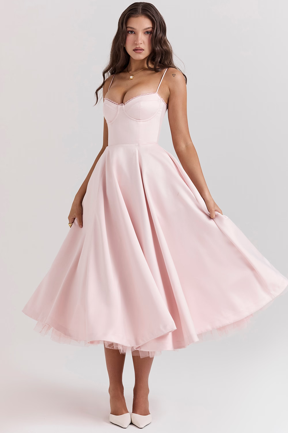Sophie | Vestido de moldagem de luxo maxi