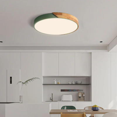 Delos - Lâmpada LED de LED de madeira escandinava