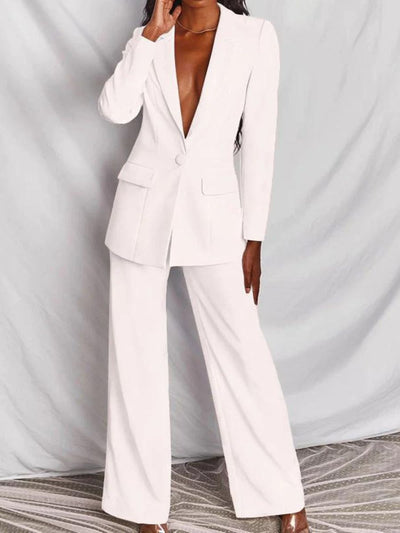 Traje clásico de mujer