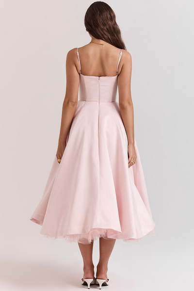Sophie | Vestido de moldagem de luxo maxi