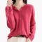 Cardigan in cashmere da donna