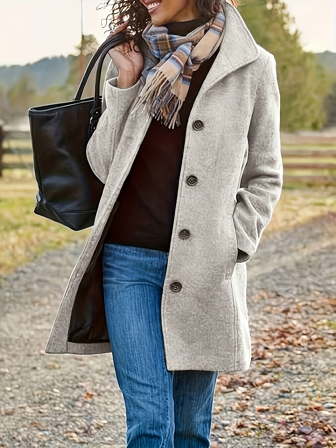 Jaqueta Elara Polar - elegante e quente para mulheres no outono e inverno