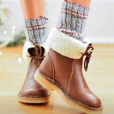 Botas de água de lã