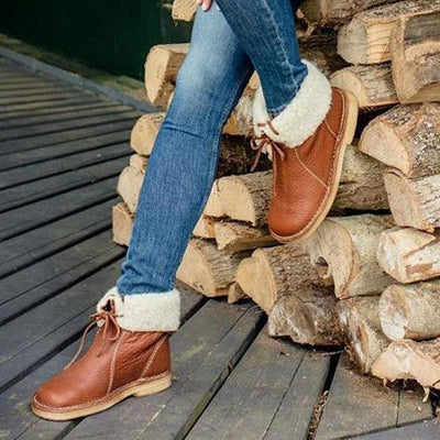 Botas de água de lã