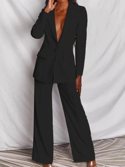 Traje clásico de mujer