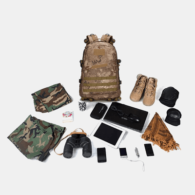 30l Backpack tático impermeável - Mochila de camuflagem