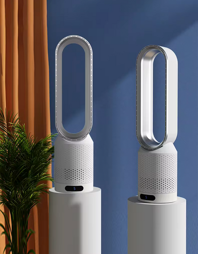 AirPure Enfriador de aire 3 en 1, purificador de aire UV e ionizador