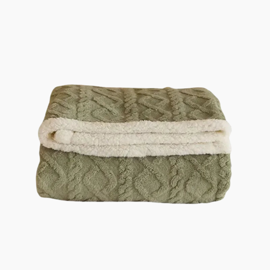 Pão quente de inverno para frio - noites grossas, macias e elegantes para o quarto e sofá