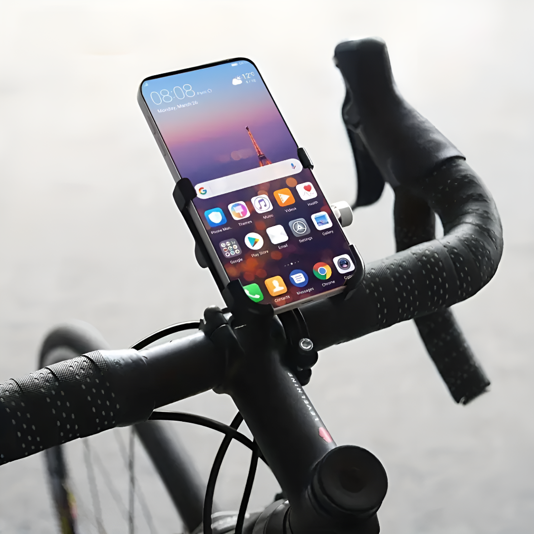 360 ° rotating mobile support for bicycles