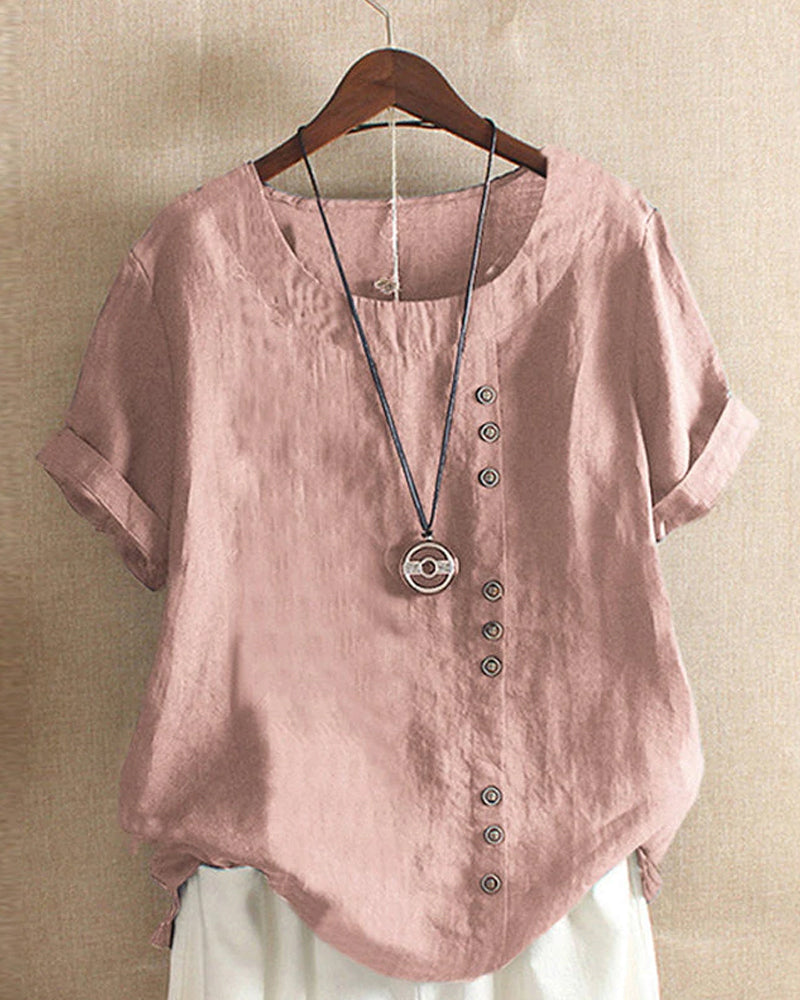 Blusa de mangá curta para mulheres