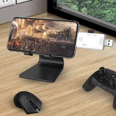 Snapbit | Leitor de cartões multifuncionais - transferência rápida de dados para telefones celulares e laptops