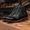Botas de couro ortopédico para homens - Clyde