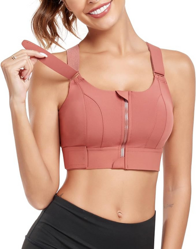 Bra esportivo ajustável e de suporte