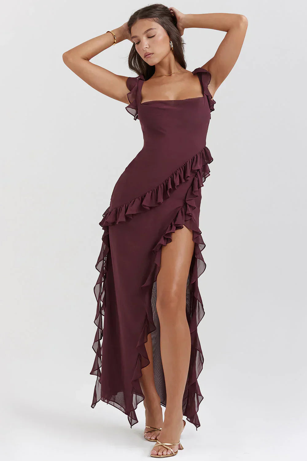 Vestido impressionante