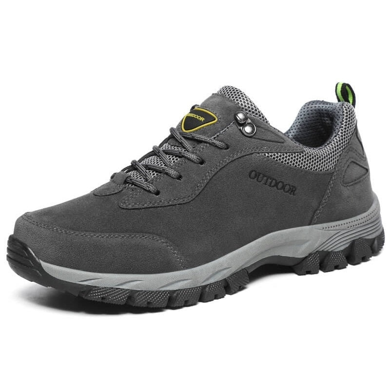 Bota de montaña impermeable trabajo y trekking gris