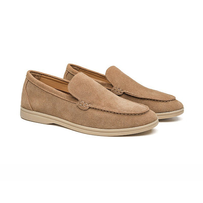Mocassins exclusivos de camurça para o estilo de Milano