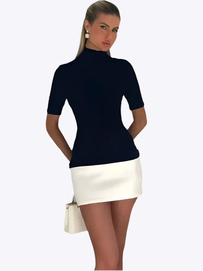Autumn - Mini -Mini - Substício feminino sem esforço chique adequado