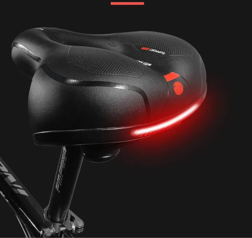 Ergonomic bicycle armchair