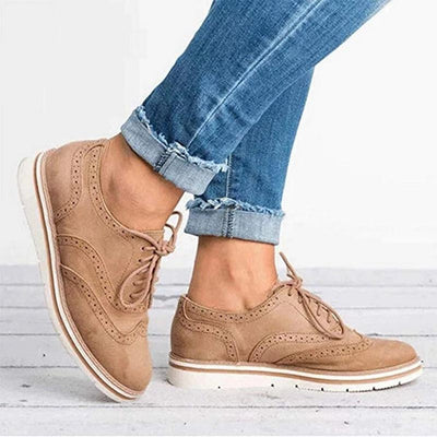 Jenni - elegantes zapatos de piel con cordones