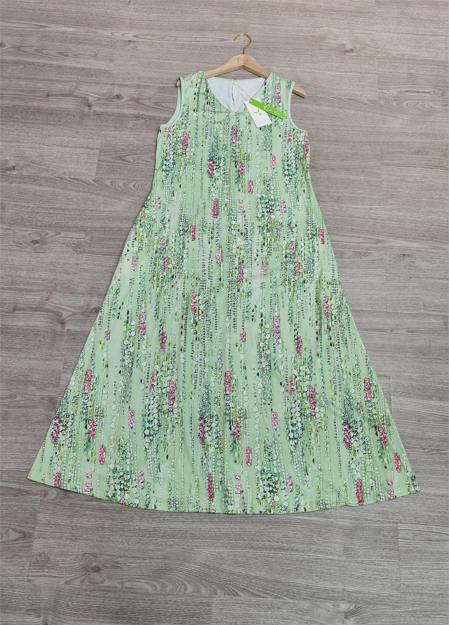 Almuth - Zweiteiliges Midikleid mit Blumendruck