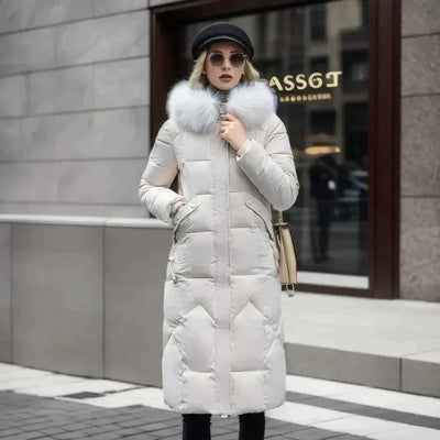Fara - casaco de couro sintético italiano elegante