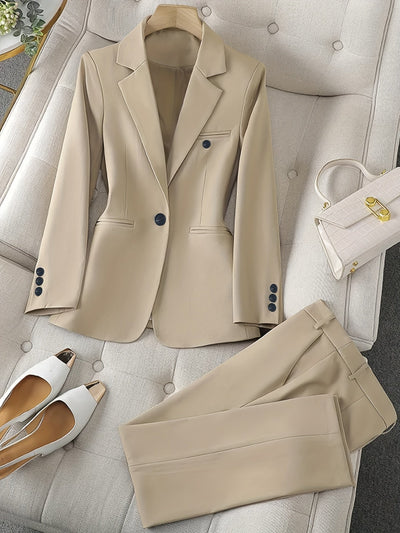 Americana classica da donna con collo a rever - Senza tempo ed elegante - Per tutte le stagioni
