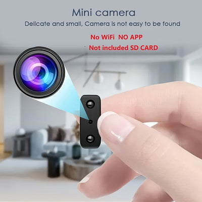 Miniguard - Câmara de Segurança sem fio com resolução HD completa, visão noturna e detecção de movimento