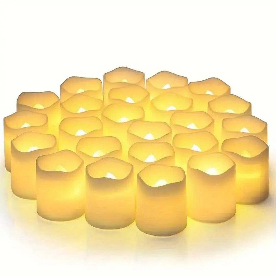 Vela de chá LED sem chama – Vela de desejo criativa